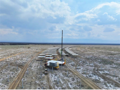 阜康市多能互补项目10万千瓦光热项目已进入冲刺的关键阶段